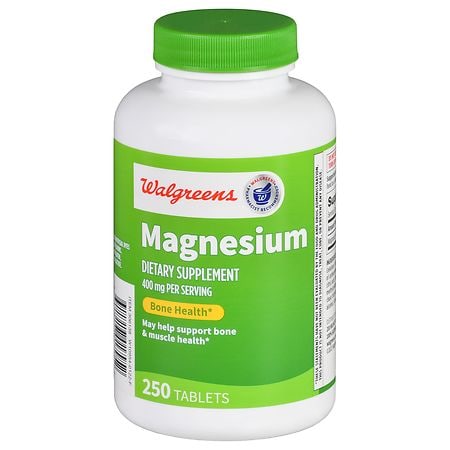 Walgreens Magnesium 400 mg Tablets