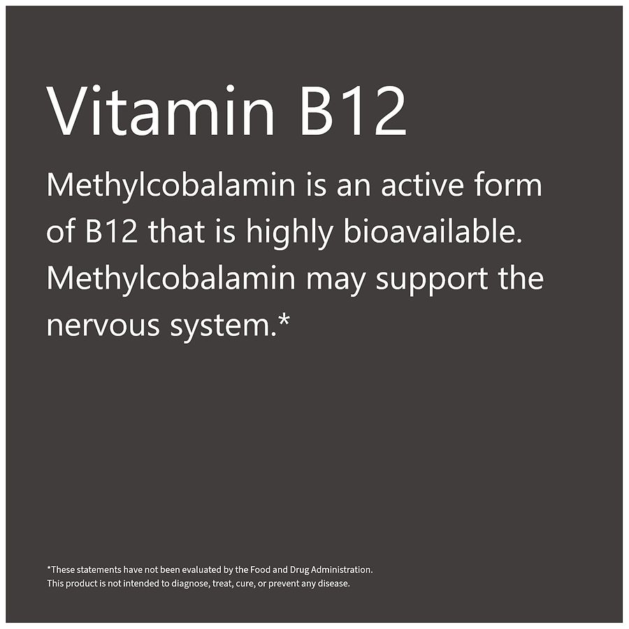 walgreens b12 injection cost Walgreens Quick Dissolve Vitamin B12 5000 mcg Tablets (90 days) Natural Cherry