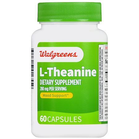 Walgreens L-Theanine 200 mg Capsules (60 days)