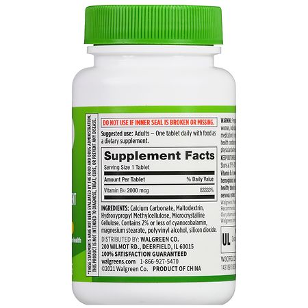 b12 injections at walgreens in orland park illinois Timed Release Vitamin 2000 mcg Tablets (120 days) PDF] Sublingual vitamin B12 vitamin deficiency support Select Your Start Date:14th December