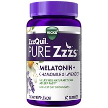 PURE Zzzs Melatonin Sleep Aid Gummies Wildberry Vanilla | Walgreens