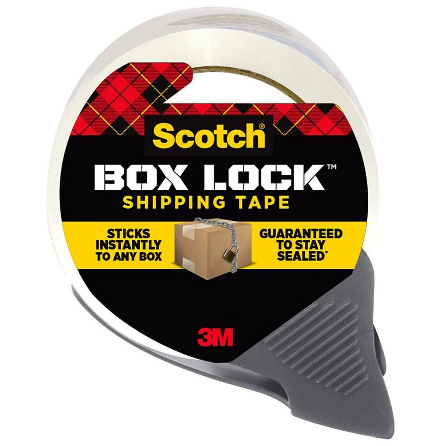 Scotch Sure Start Packaging Tape, Clear, 6 / Pack (Quantity