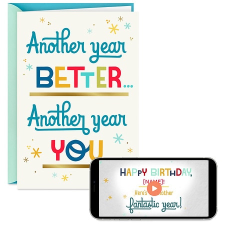 Hallmark Hallmark Video Greeting Birthday Card (Another Year Wonderful) V26