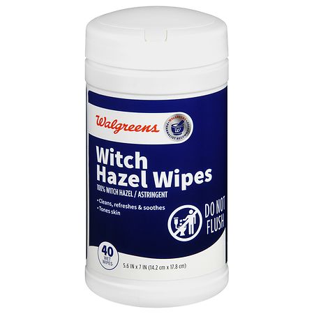 Walgreens Witch Hazel Wipes
