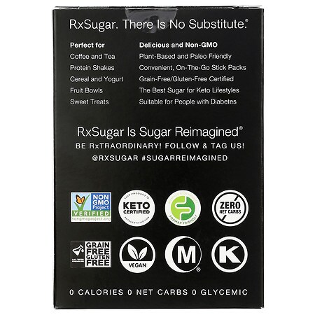 RxSugar Individual Stick Packs 30 Count