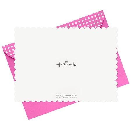 Embossed Beaded Border Blank Note Cards, Box of 10 - Note Cards - Hallmark