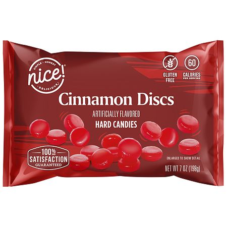 Cinnamon Flavored Candy Disc