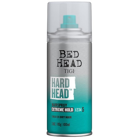 TIGI Bed Head Hard Head Hairspray for Extra Strong Hold Travel Size