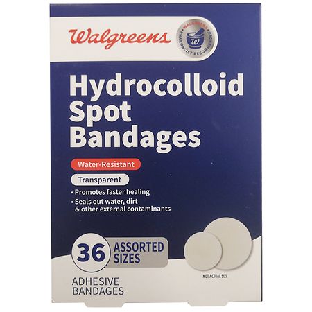 Walgreens Hydrocolloid Spot Bandages Assorted