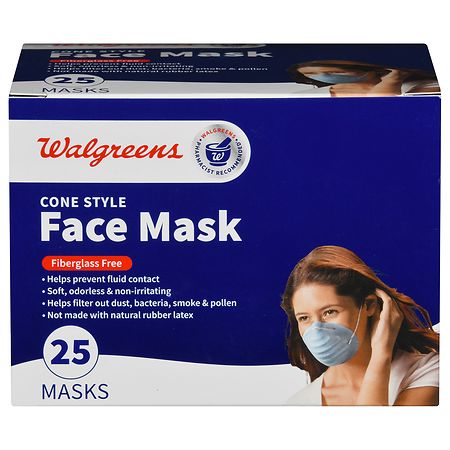 Walgreens Cone Style Face Masks