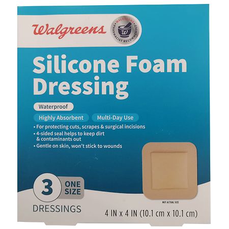 Walgreens Silicone Foam Dressings