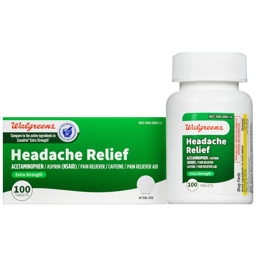 Excedrin Extra Strength Headache Pain Relief Caplets, 200 Count