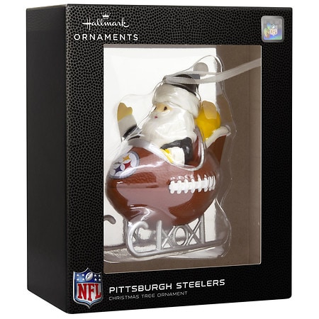 Hallmark Pittsburgh Steelers Santa Sled Ornament - 1 Each