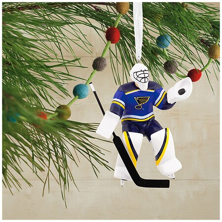 St. Louis Blues Poker Chip Christmas Tree Hanging Ornament NHL
