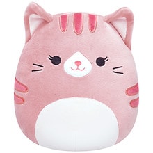 Squishmallows Tie Dye Pink Tabby Cat 