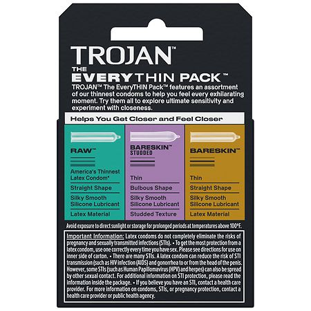 walmart lubricant oil Trojan The Everythin Pack, Latex Lubricated Condoms