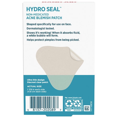 Band-Aid Hydro Seal Acne Blemish Patch, Non-Medicated - 7 patches