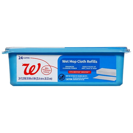 Walgreens Wet Mop Cloth Refills