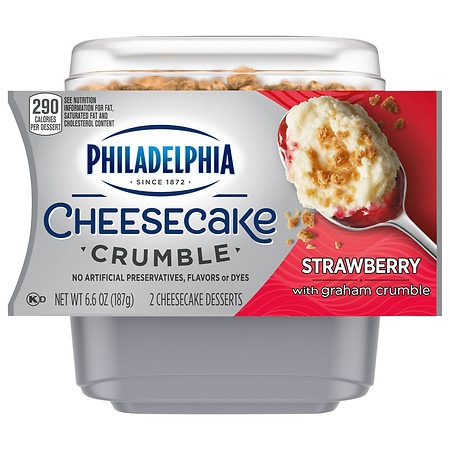Philadelphia Cheesecake Crumble Strawberry