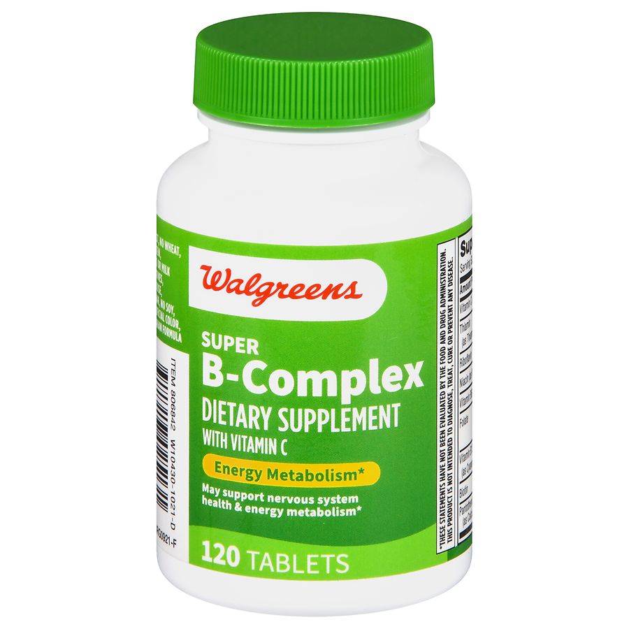 Super B-Complex Methylated Vitamin B Complex Tablets With, 47% OFF