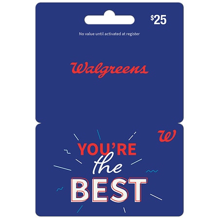 Walgreens Just For You Gift Card