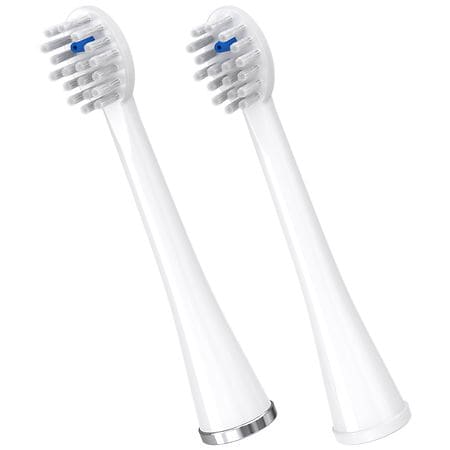 Waterpik Sonic-Fusion Compact Replacement Flossing Brush Heads, SFRB-2EW White