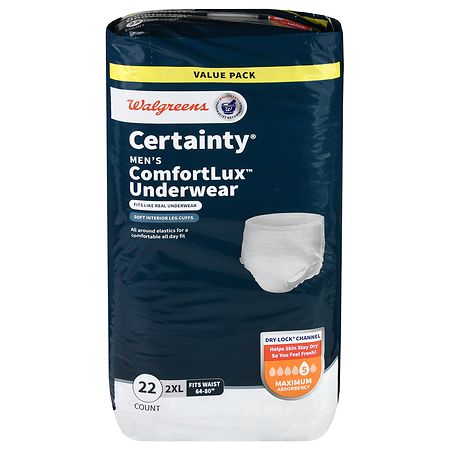 Walgreens Certainty Unisex Belted Shields Incontinence Protection for Sale  in Salt Lake City, UT - OfferUp