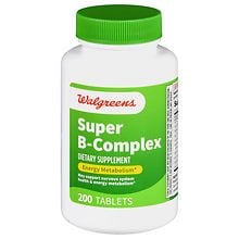 Walgreens Super B-Complex Tablets (200 Days) | Walgreens