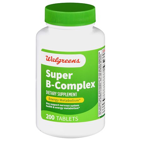Walgreens Super B-Complex Tablets