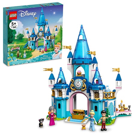 Lego Disney Cinderella and Prince Charming's Castle 43206 365 piece LEGO Building Set Multi-color