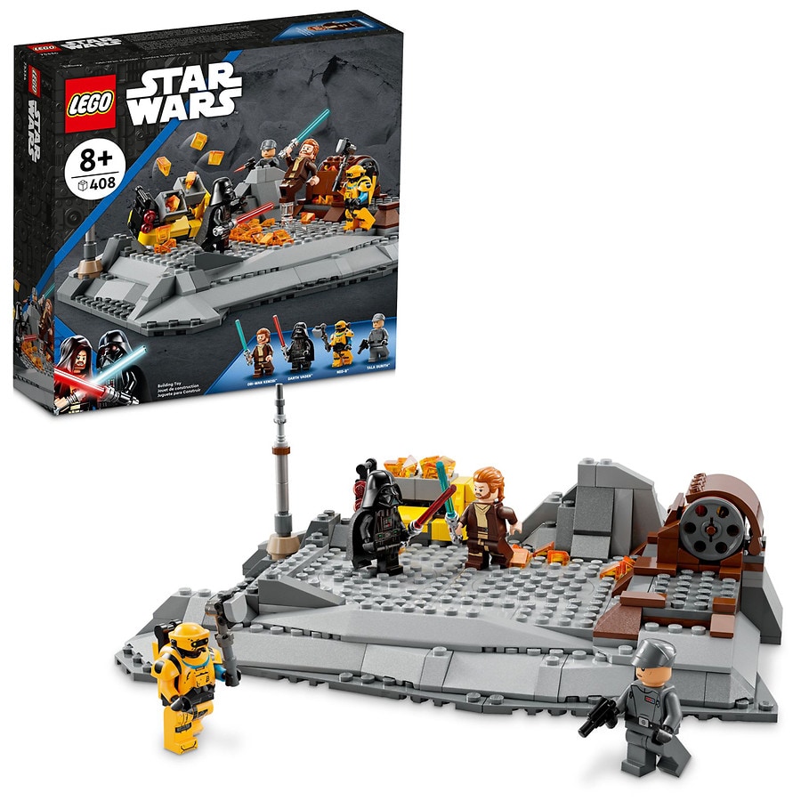 Lego Star Wars Kenobi vs. Vader 75334 408 piece LEGO Building Multi-color | Walgreens