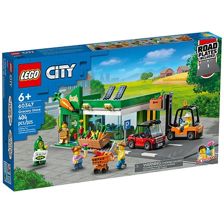 Lego My City Grocery Store 60347 404 piece set Multi-color