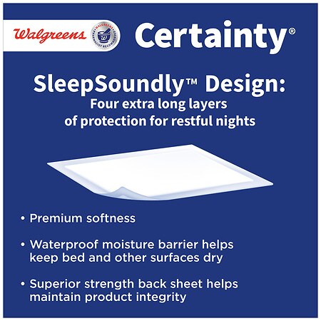 Walgreens Premium MaxCoverage Bed Pads XXL, 36 x 51 inches