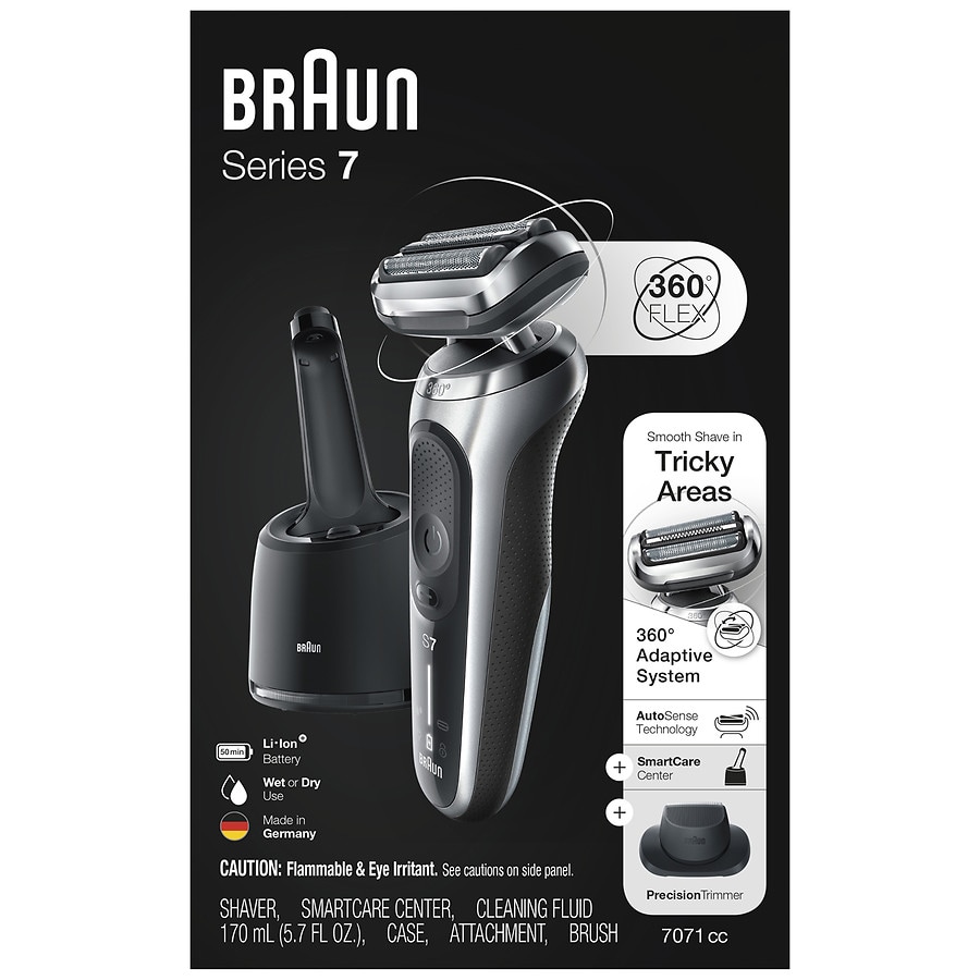 Series 3 Wet & Dry Shaver, 1 unit, Blue – Braun : Electric razor