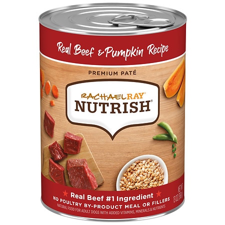 Rachel Ray Nutrish Real Beef & Pumpkin Recipe, Wet Dog Food