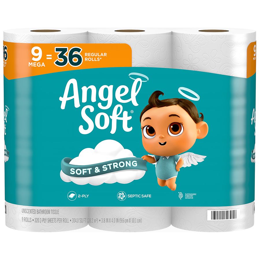 Cottonelle Ultra Comfort Toilet Paper 4 Mega Rolls (4 Mega Rolls