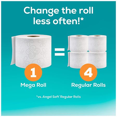 Angel Soft 2-Ply Bathroom Tissue Mega Roll