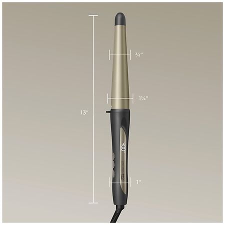 Infiniti Pro by Conair Tourmaline Ceramic Curling Wand 1 1/4" - 3/4"