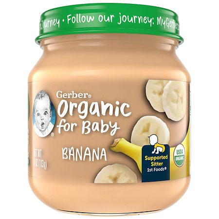 Gerber 1st Foods Organic Baby Food Banana