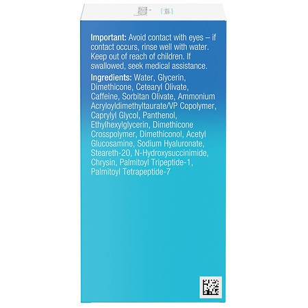 Neutrogena Hydro Boost+ Caffeine Eye Gel Cream, Fragrance Free