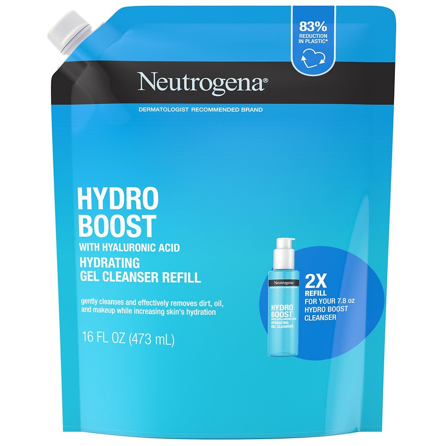 Neutrogena Hydro Boost Hydrating Cleansing Gel Refill Pouch Walgreens 7643