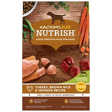 Rachel Ray Nutrish Turkey Brown Rice Venison Recipe Dry Dog