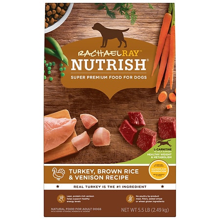 Rachel Ray Nutrish Turkey, Brown Rice & Venison Recipe, Dry Dog Food |  Walgreens