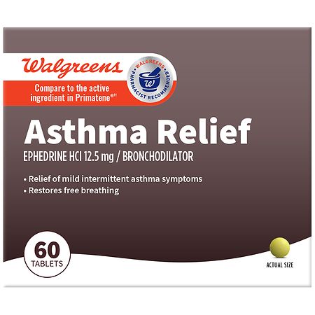 Walgreens Asthma Relief Tablets 12.5MG/ DS