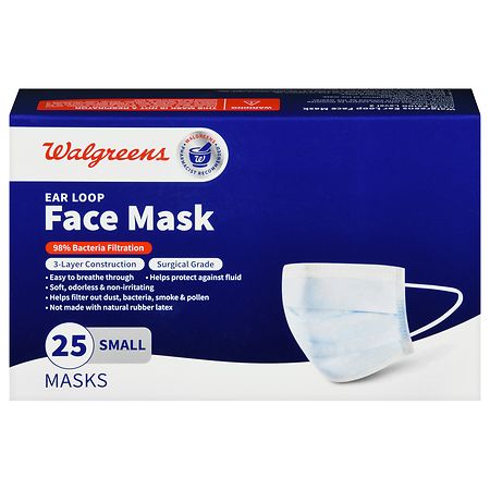 Walgreens Ear Loop Face Mask Small