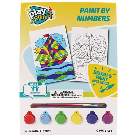 Kit-Paint-by-Numbers Kids - PLENTY Mercantile & Venue