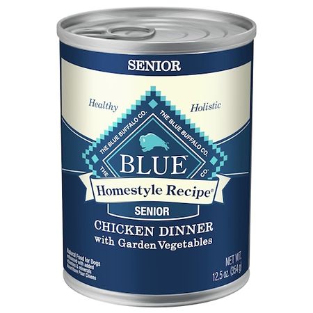 Blue Buffalo Homestyle Recipe for Senior Dogs Chicken Dinner