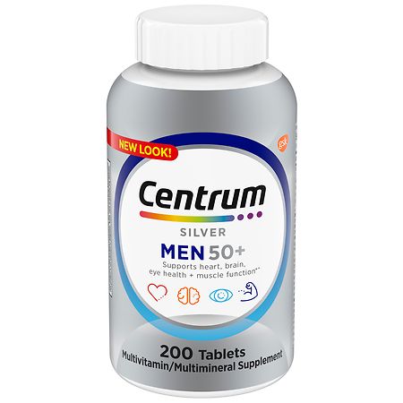 Centrum Men 50+, Multivitamin & Multimineral Supplements Tablets