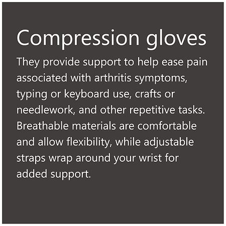 Copper fit, copper infused compression, gloves, size small/medium - General  Maintenance & Diagnostics Ltd