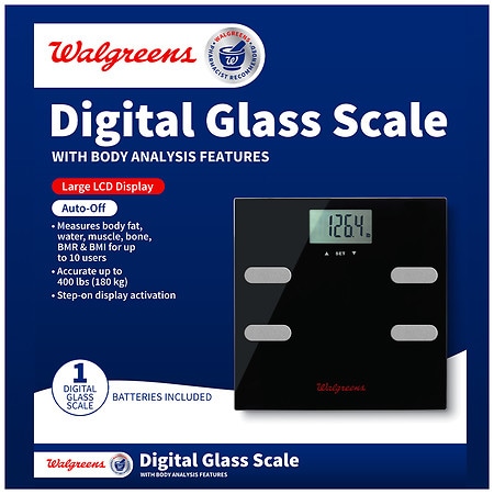 Body Analysis Glass Scale